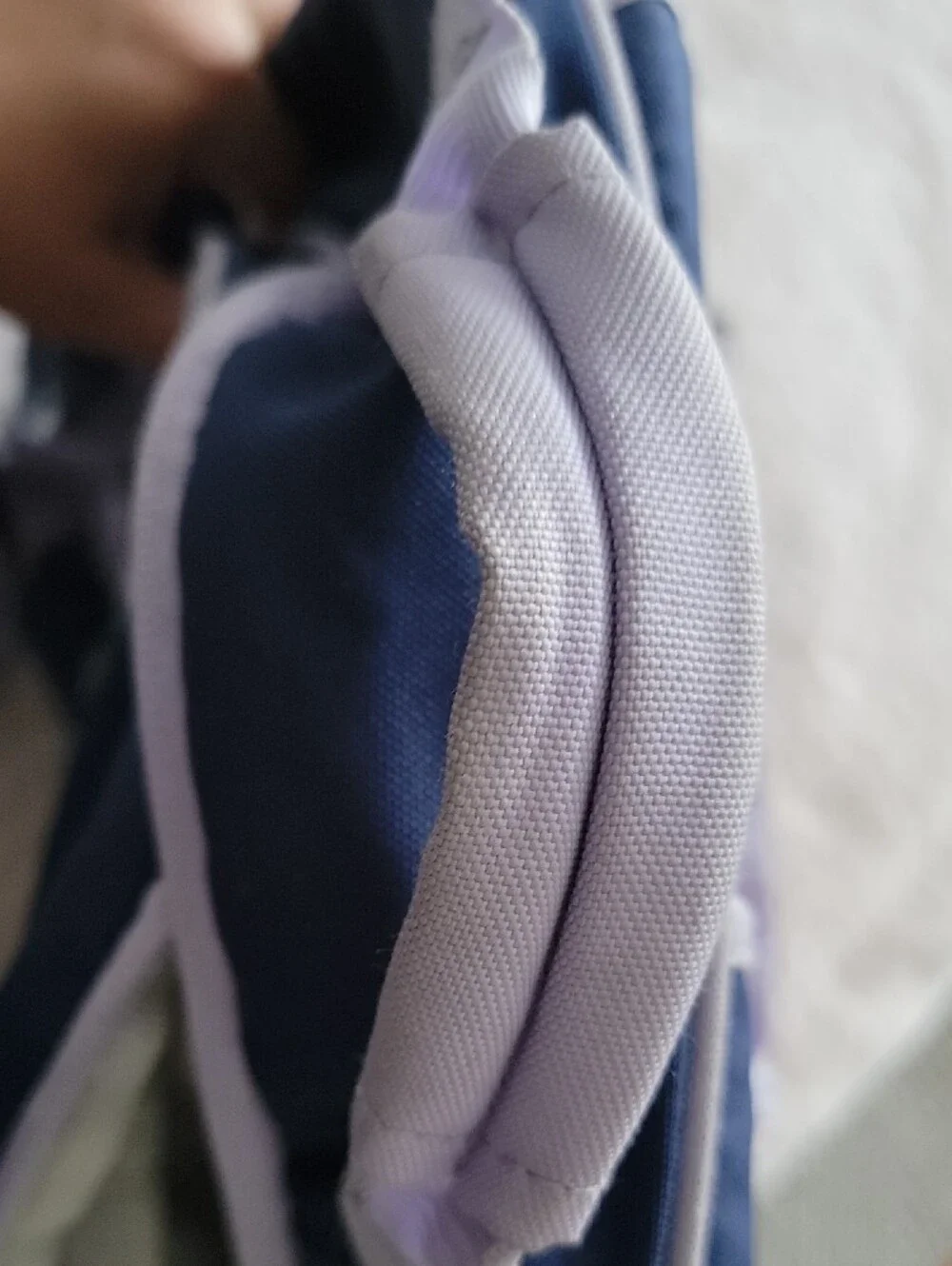 Pottery Barn Kids Navy and Lavender Unicorn Backpack
